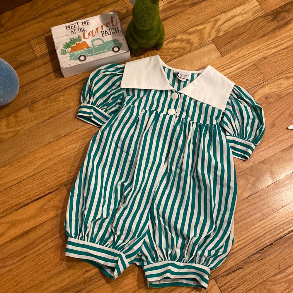 Vintage Monday’s Child Romper 4T